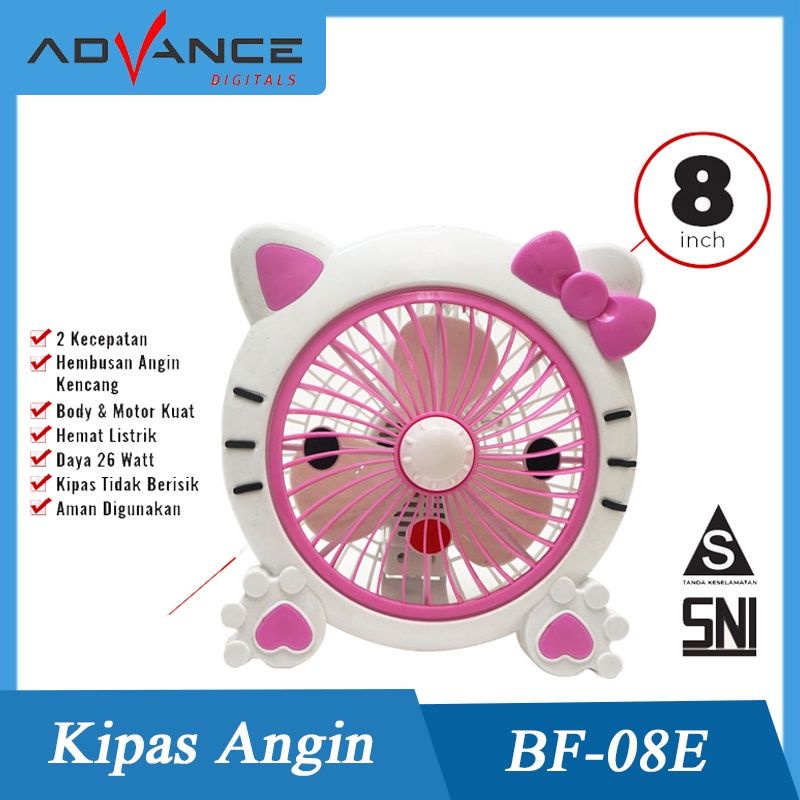 kipas angin karakter advance bf08e kipas meja kipas lucu