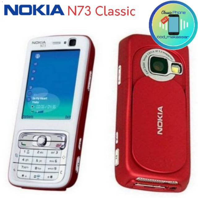 TERMURAH HP JADUL Nokia N73 2021 SECOND ORIGINAL- MULUS N0 MINUS/ Bergaransi toko 3 hari