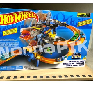 hot wheels city factory raceway