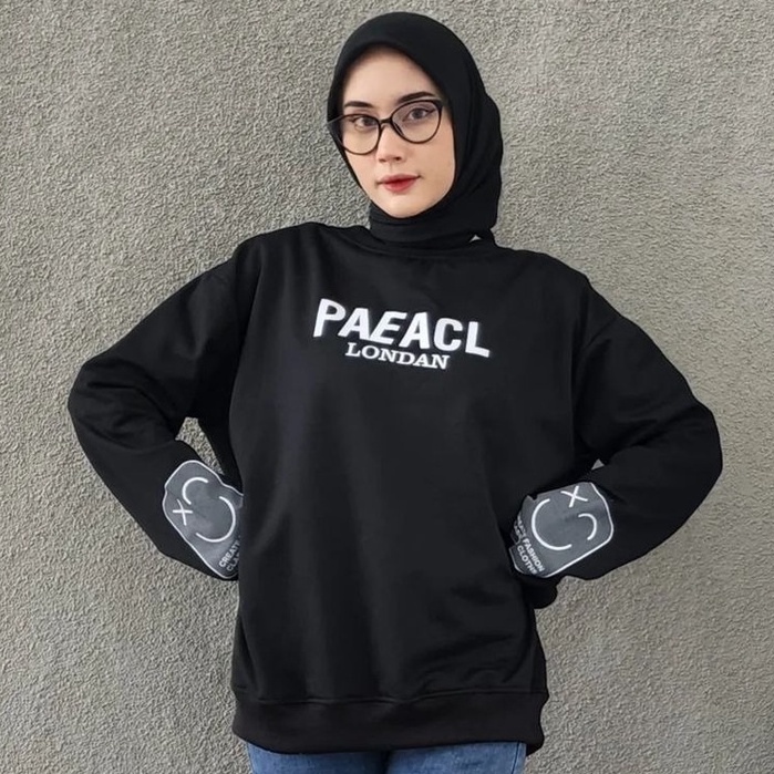 Pro.Coll - Paeacl Crewneck Sweater - Jaket Crewneck Unisex Kekinian