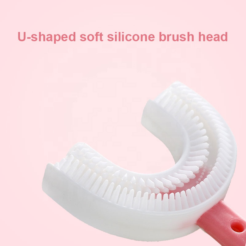 (MANYTHING) Tooth Brush Baby Silicon type U 360° /  Sikat Gigi Anak / Sikat Gigi Anak Bahan Silikon / Sikat Gigi Anak Bentuk U