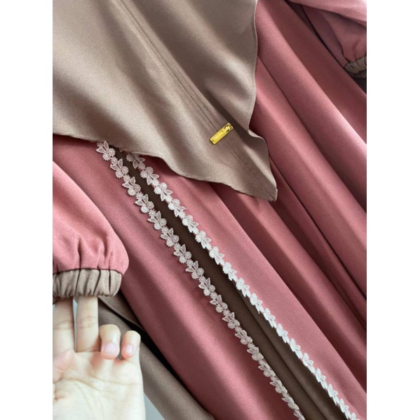 Gamis Set Khimar Terbaru Nashwa Set Original Moslem Daily