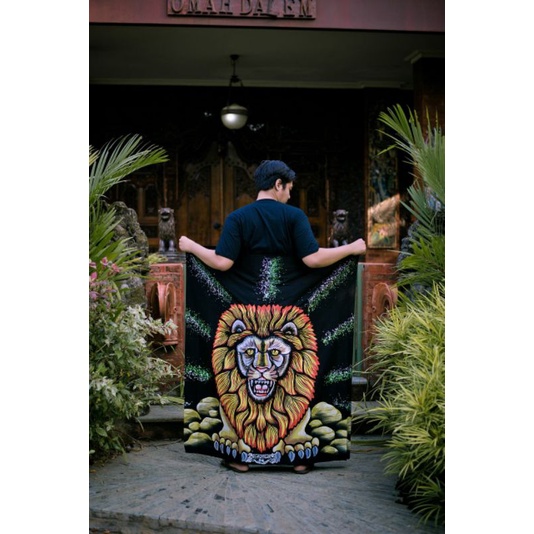 SARUNG LUKIS ASLI PEKALONGAN 100% ORIGINAL BATIK LUKIS PEKALONGAN SARUNG BATIK LUKIS ORIGINAL