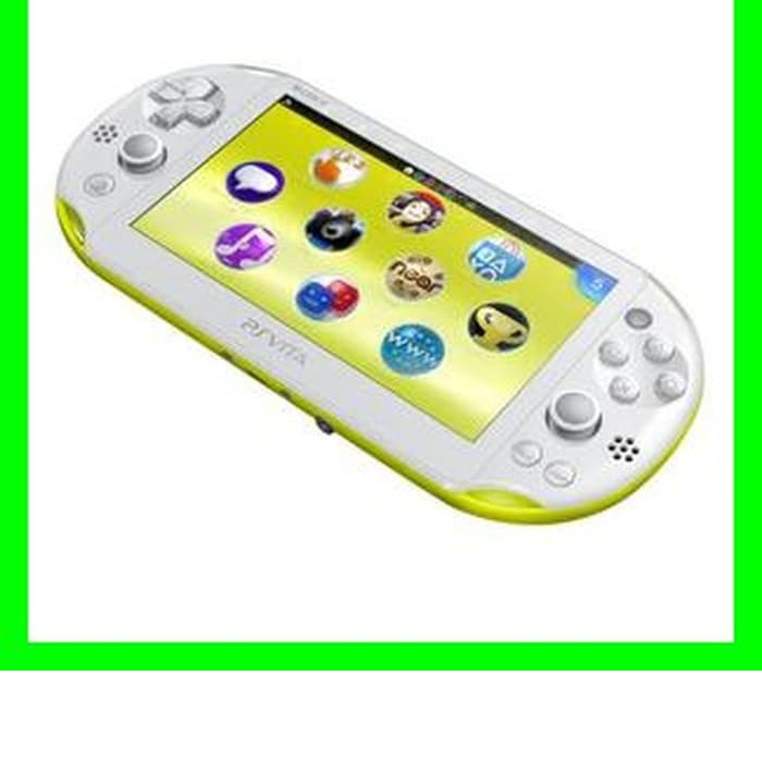 Jual PsVita/ PS Vita Slim CFW ENSO HENKAKU 64GB Full Games Lime Green