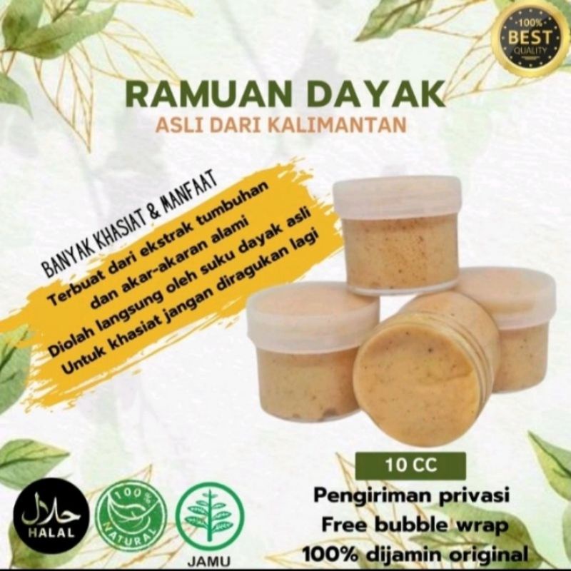 PEMBERSIH KEPUTIHAN RAMUAN DAYAK 15 ml ASLI KALIMANTAN