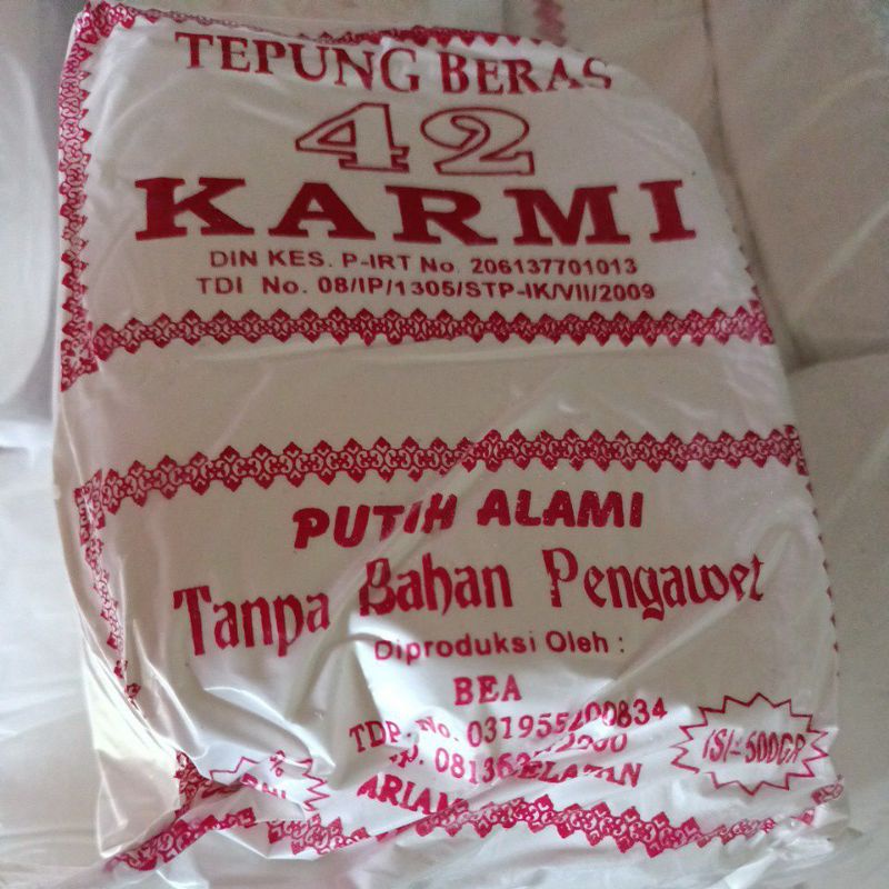 

Tepung Beras Karmi - Tepung Sala - Ladu - Arai Pinang Khas Pariaman - Padang - Minang