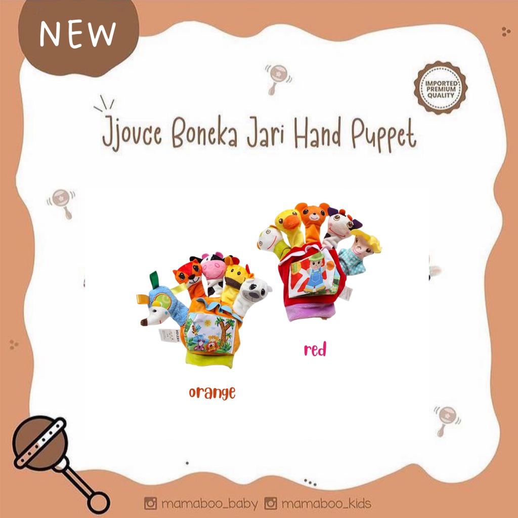 Boneka Jari Hand Puppet / Boneka Tangan