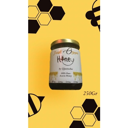

Just Organic Honey (250gr) Madu Murni Akasia