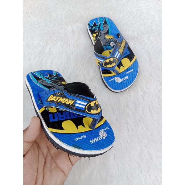 Sandal Jepit Anak laki laki Motif BTMN Terbaruuu