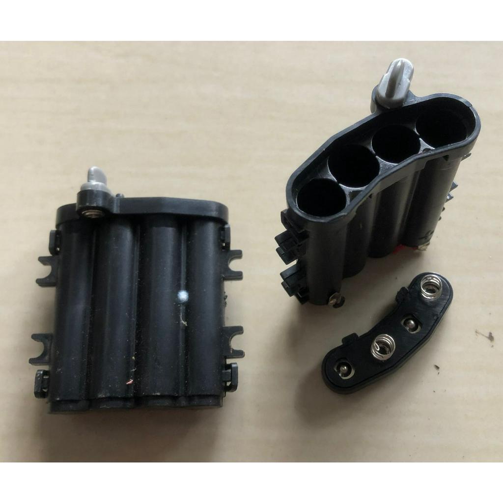 Dudukan Sarang Batre 4 x AAA A3 utk Senter Police SWAT Dudukan Tempat Holder Baterai A3