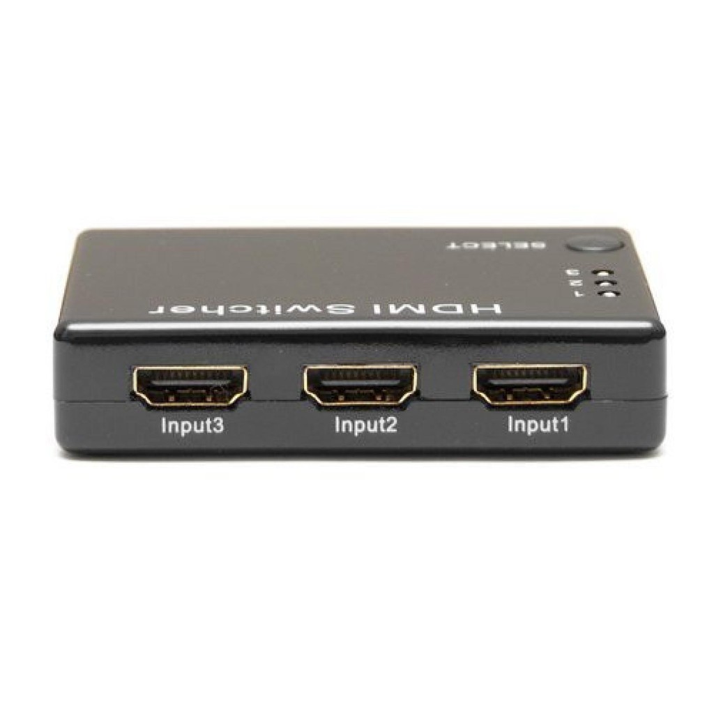 Perlinta HDMI Switch 3 Port Full HD 1080P with Remote Control - 3T01 ( Mughnii )