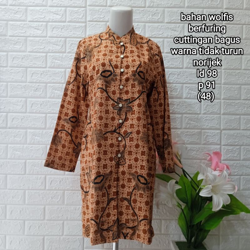 PRELOVED BAJU BATIK WANITA / (PART 1) / PL ATASAN BATIK WANITA / BAJU BEKAS-35