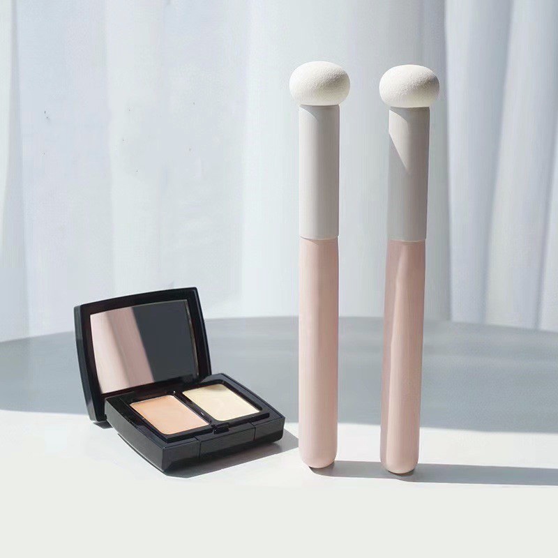 1 Pc Brush Spons Makeup Portable Bentuk Kepala Jamur Untuk Concealer