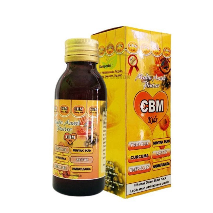 

MADU ANAK PINTAR CBM - Madu Nutrisi Anak plus propolis - Vitamin dan Imunitas tubuh