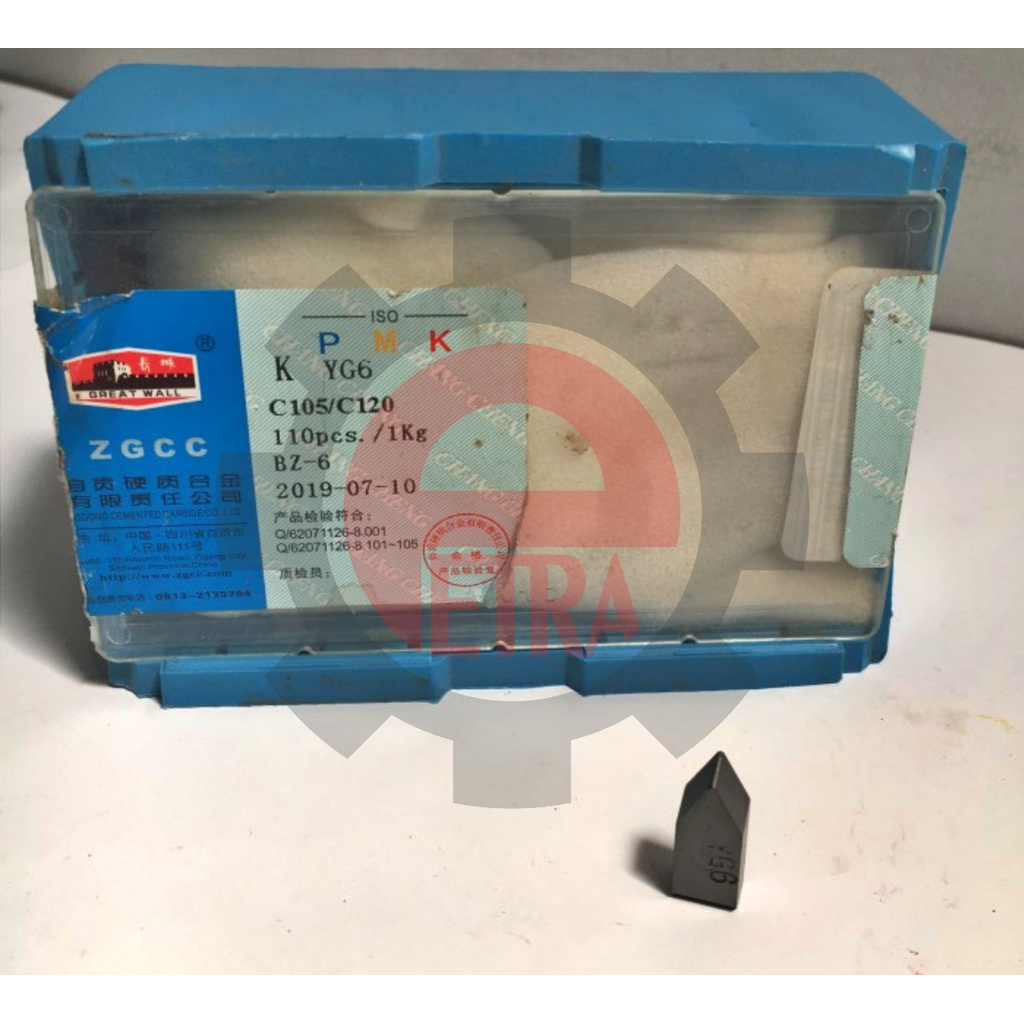 Mata Widia C120 YG6 Mata Bubut mata bor sumur Tricon - box