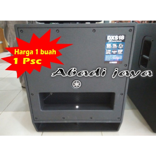 subwoofer akif yamaha dxs 18 yamaha dxs18 18'' 1 buah original