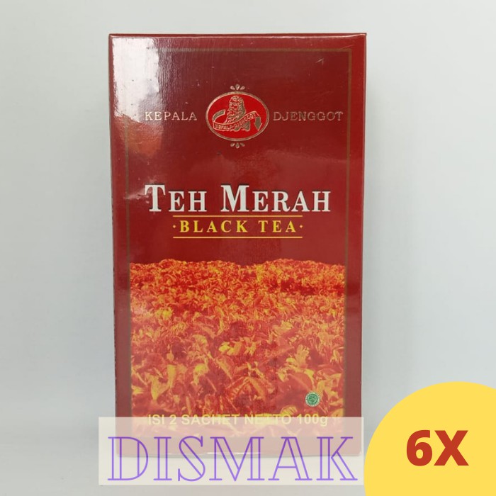 Teh Merah Kepala Djenggot Blacktea 6 Pcs