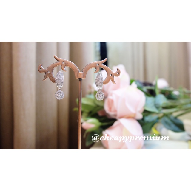 ANTING SILVER ANTING EMAS ANTING PESTA