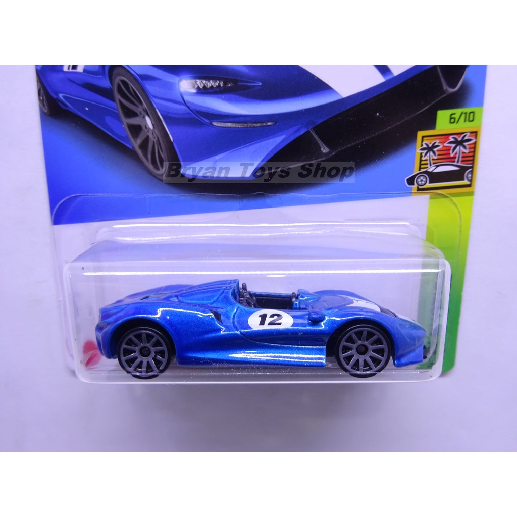 Hot Wheels McLaren Elva Biru