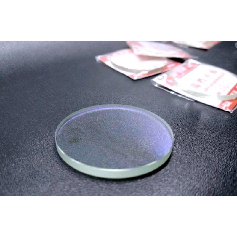 KACA JAM TANGAN DATAR 3mm putih