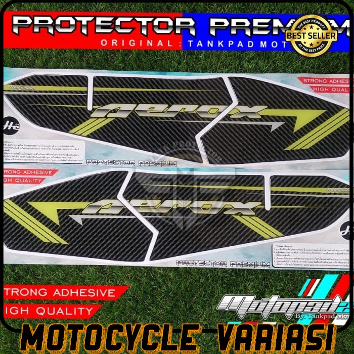 Sticker Stiker Resin Timbul Sidepad New Aerox 155 connected 2020 2021