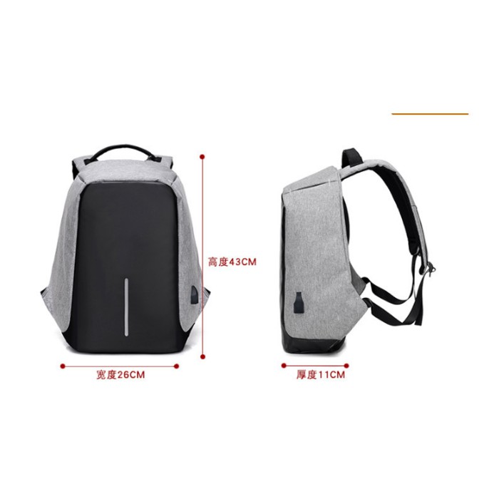 Tas Model Xd Design Backpack Anti Theft / Tas Punggung Anti Maling