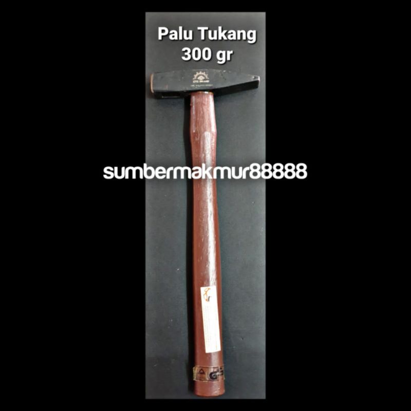 Palu Tukang Gagang Kayu (300 gr) Tjap Mata