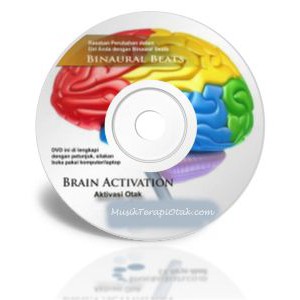 CD / MEMORY CARD terapi gelombang otak Brain Activation untuk aktivasi otak Cerdas