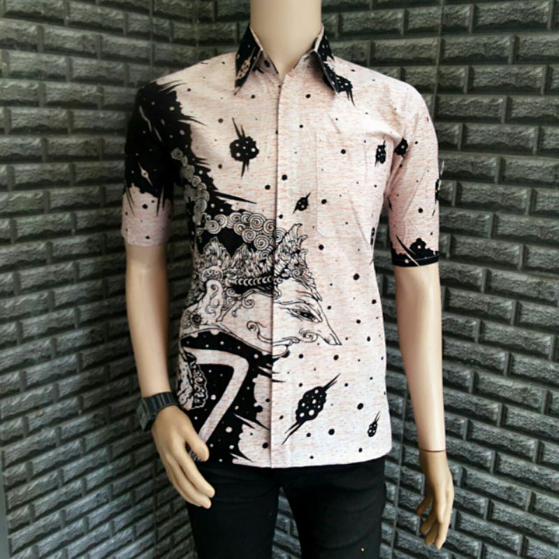 NEW ARRIVAL DISTRO BATIK PRIA BORDIR SOGAN HRB026 BATIKAF NOTOARTO