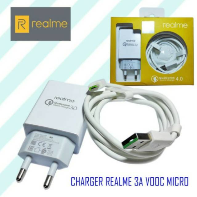 Travel Charger Realme 3A VOOC Micro usb Carger Casan Cas Tc Charging Realme 3 Amper Support VOOC Ori