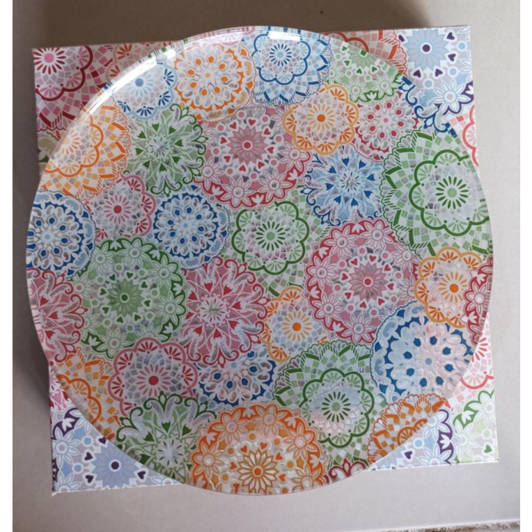 PIRING SAJIAN BRIGHTON MULTICOLOR PLATE SERIES PREMIUM SET