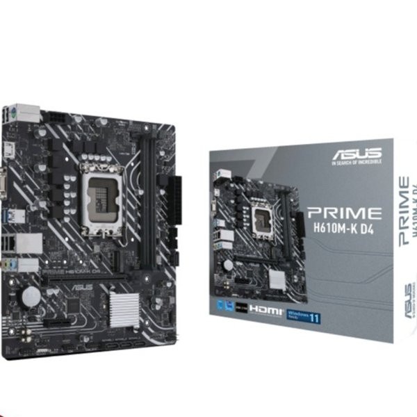 Motherboard ASUS PRIME H610MK D4 Micro ATX H610 DDR4 LGA 1700