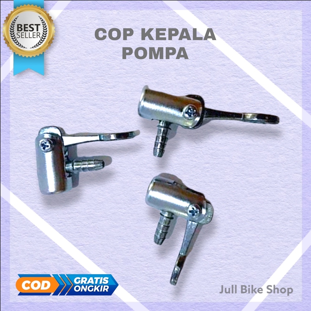 Cop pompa sepeda ban plastik + alloy kuat motor angin taiwan lipat mtb fixie anak bmx