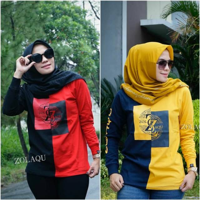  KAOS  ZOLAQU  MOTIF  MERAH BELGIA TERBARU Shopee Indonesia