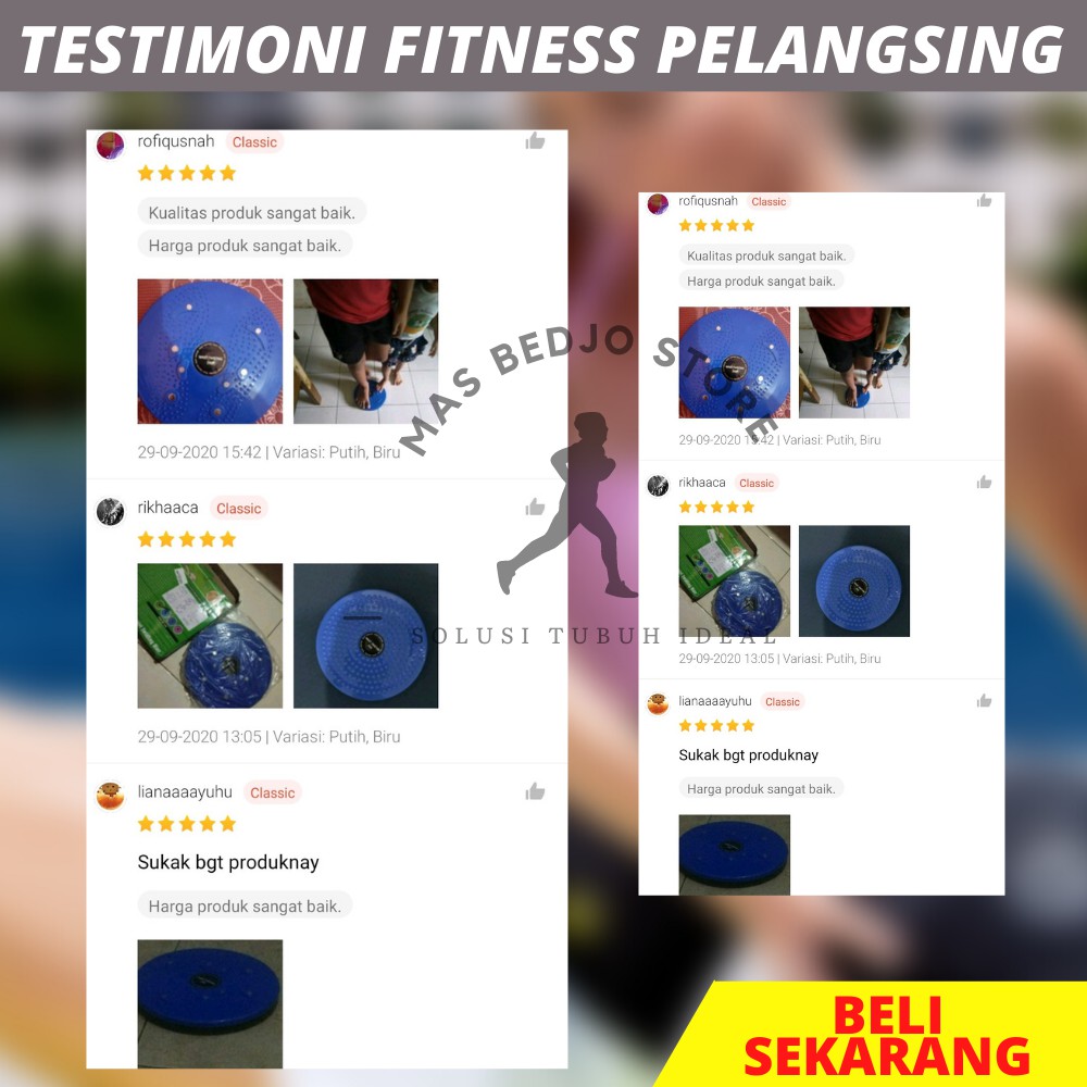 ALAT FITNESS DI RUMAH ALAT OLAHRAGA ALAT FITNES WAITS TWISTING OLAHRAGA PINGGANG HG09