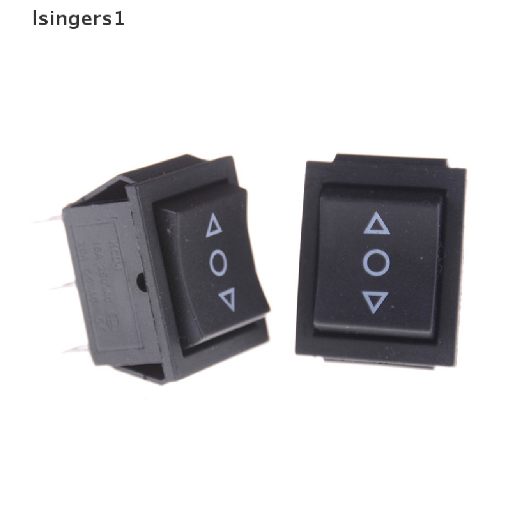 (lsingers1) 2pcs Saklar Rocker On-Off 6 Pin