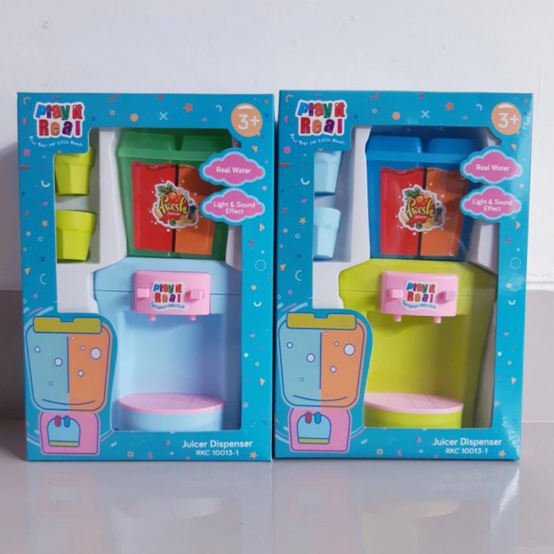 Mainan RKC Juicer Dispenser Batre Anak Perempuan Cewek Edukatif