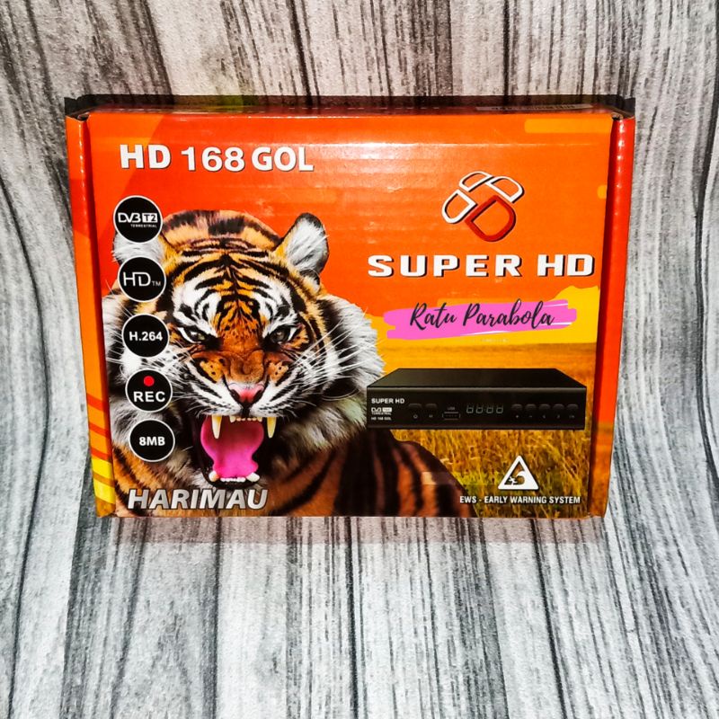 Set top box HARIMAU / KOMODO SUPER HD 168 GOL