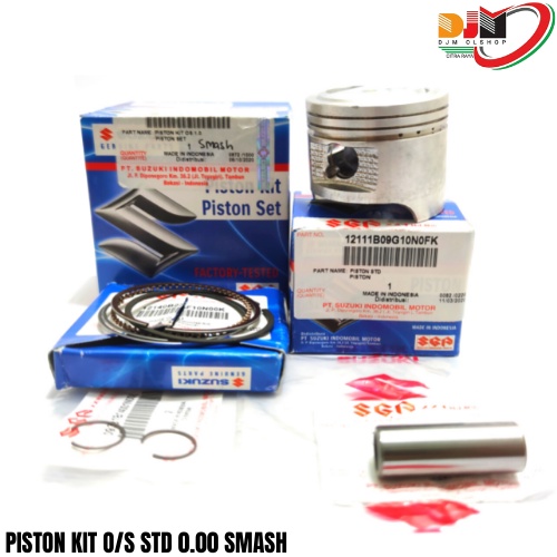 Piston Kit Suzuki Smash Smash New O/S STD 12100-07H00-0F0 STD 050 100