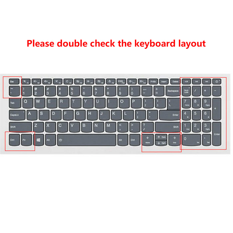 For 15.6 Inches Lenovo L340 340C Soft Ultra-thin Silicone Laptop Keyboard Cover Protector