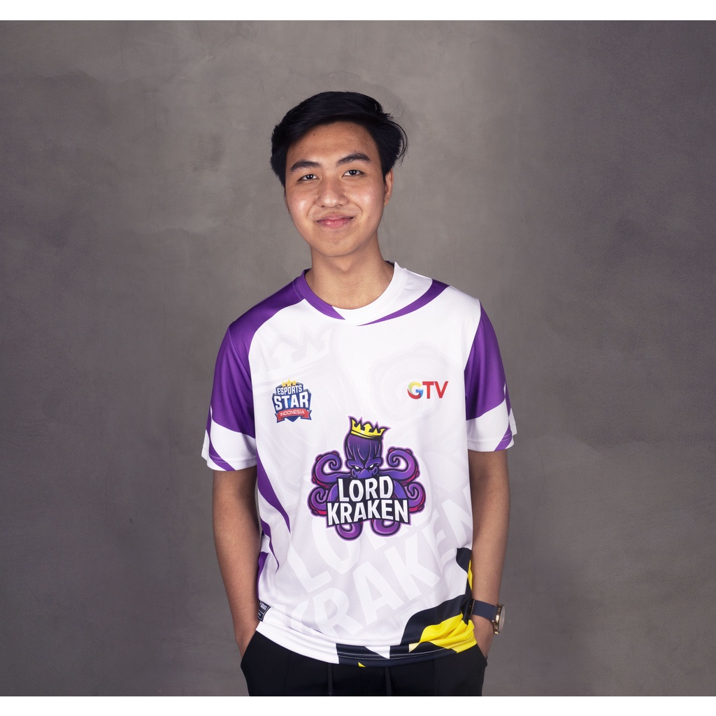 KAOS TSHIRT JERSEY GAMING ESPORTS STAR INDONESIA LORD KRAKEN OFFICIAL