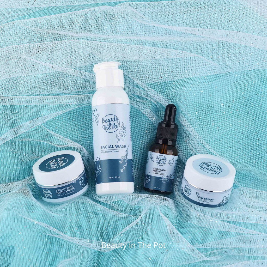 Beauty in the Pot skin care Skincare perawatan wajah beauty in the pot ( free pouch)