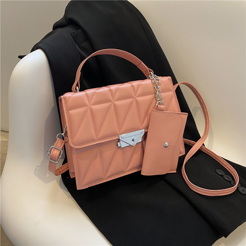 8233 Tas hand bag selempang wanita import bahan berkualitas