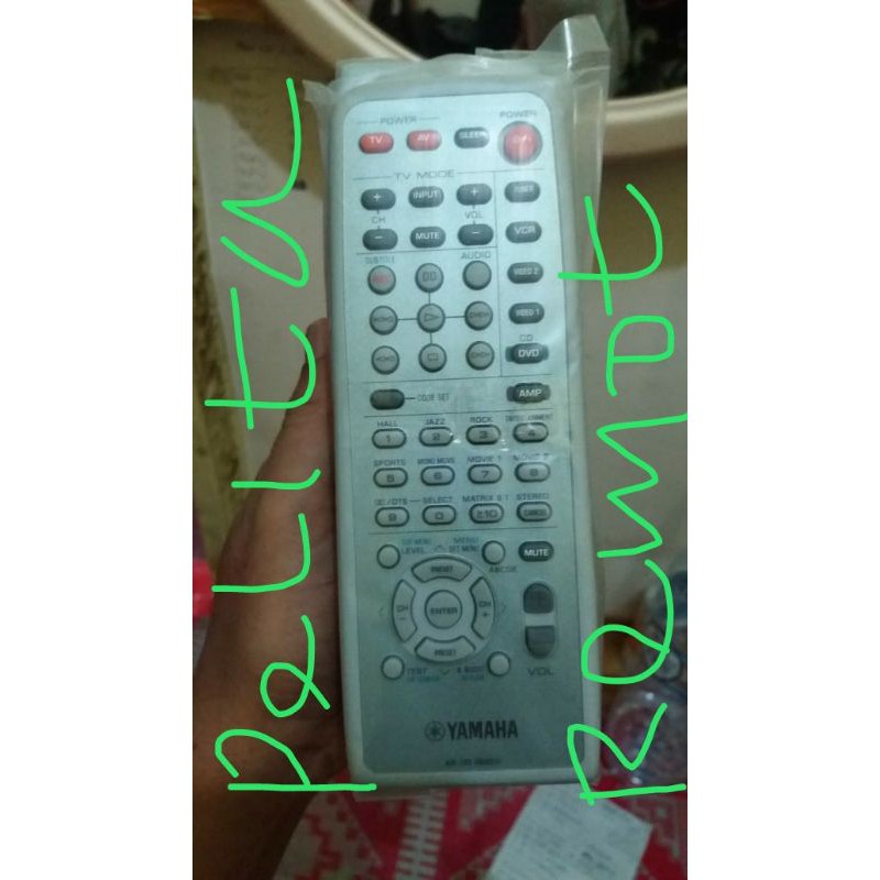 remot Yamaha amplifier hometheather original terlengkap