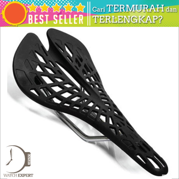 Bisa COD Jok Sadel Sepeda Ringan Bahan PVC Bike Saddle Ergonomics Hollow Ultralight