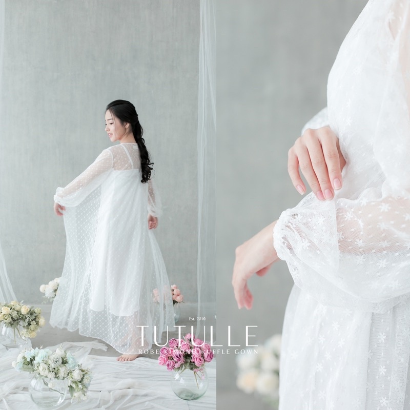 𝙏𝙪𝙩𝙪𝙡𝙡𝙚 Winnie Robe Pengantin Kimono Bride