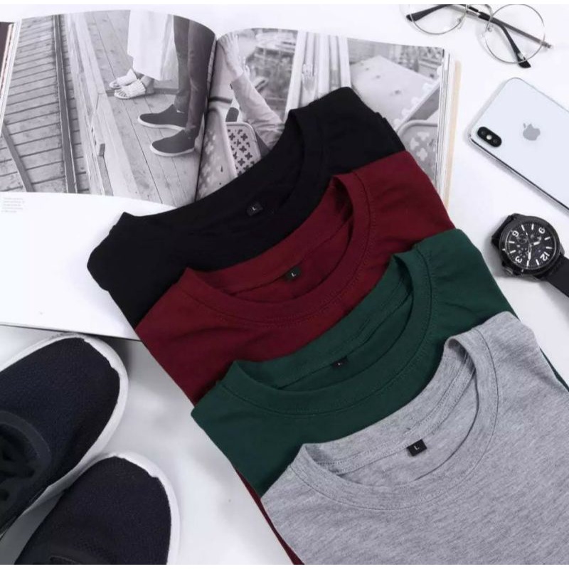 Kaos Polos 30s murah / kaos polos murah / kaos polos langsung dari pabrik/ kaos polos premium
