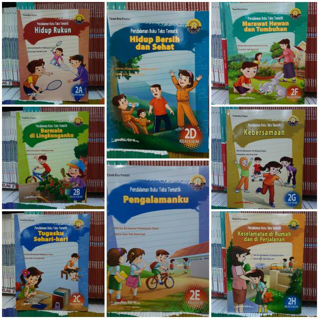PAKET PENDALAMAN TEKS TEMATIK KELAS 2 SD YUDHISTIRA