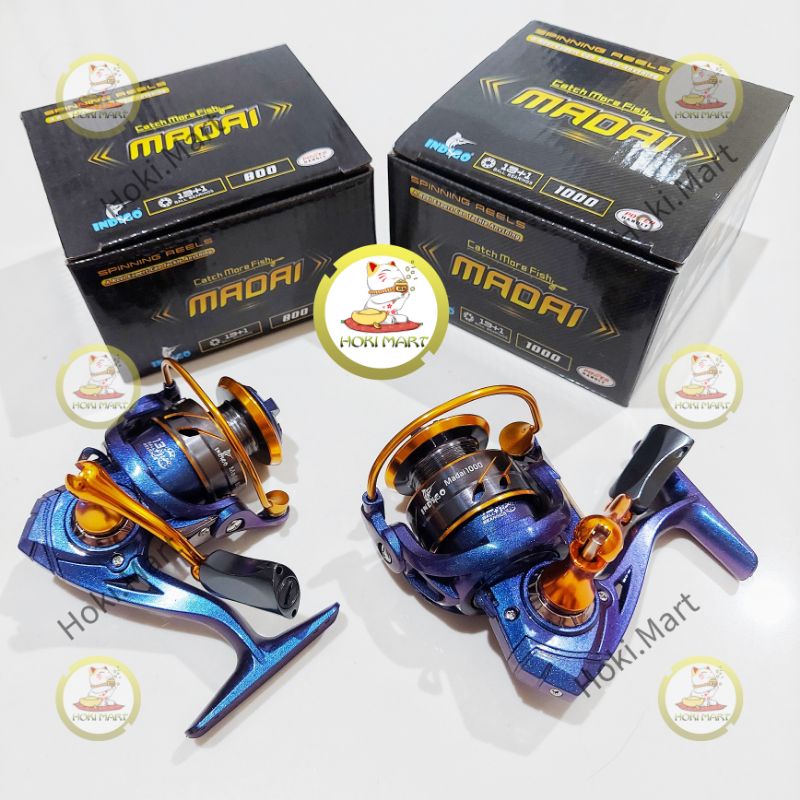 Reel Indigo Madai 800 1000 power Handle