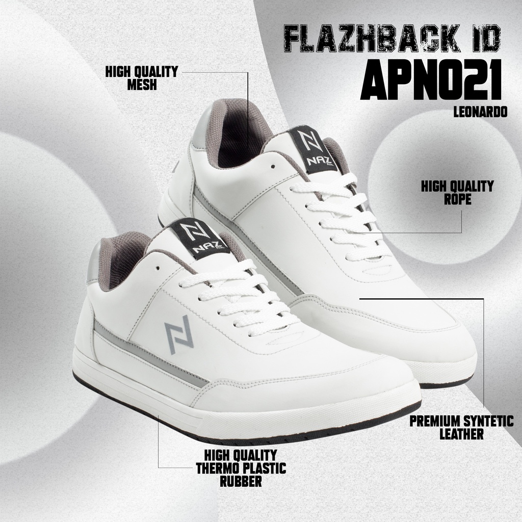 LEONARDO Sepatu Sneakers Pria Casual Sneaker Cowok ORIGINAL